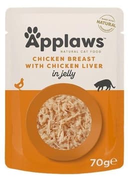 Applaws Natural Cat Supplies With Chicken Breast And Liver In Jelly 70 Gr thumbnail 1